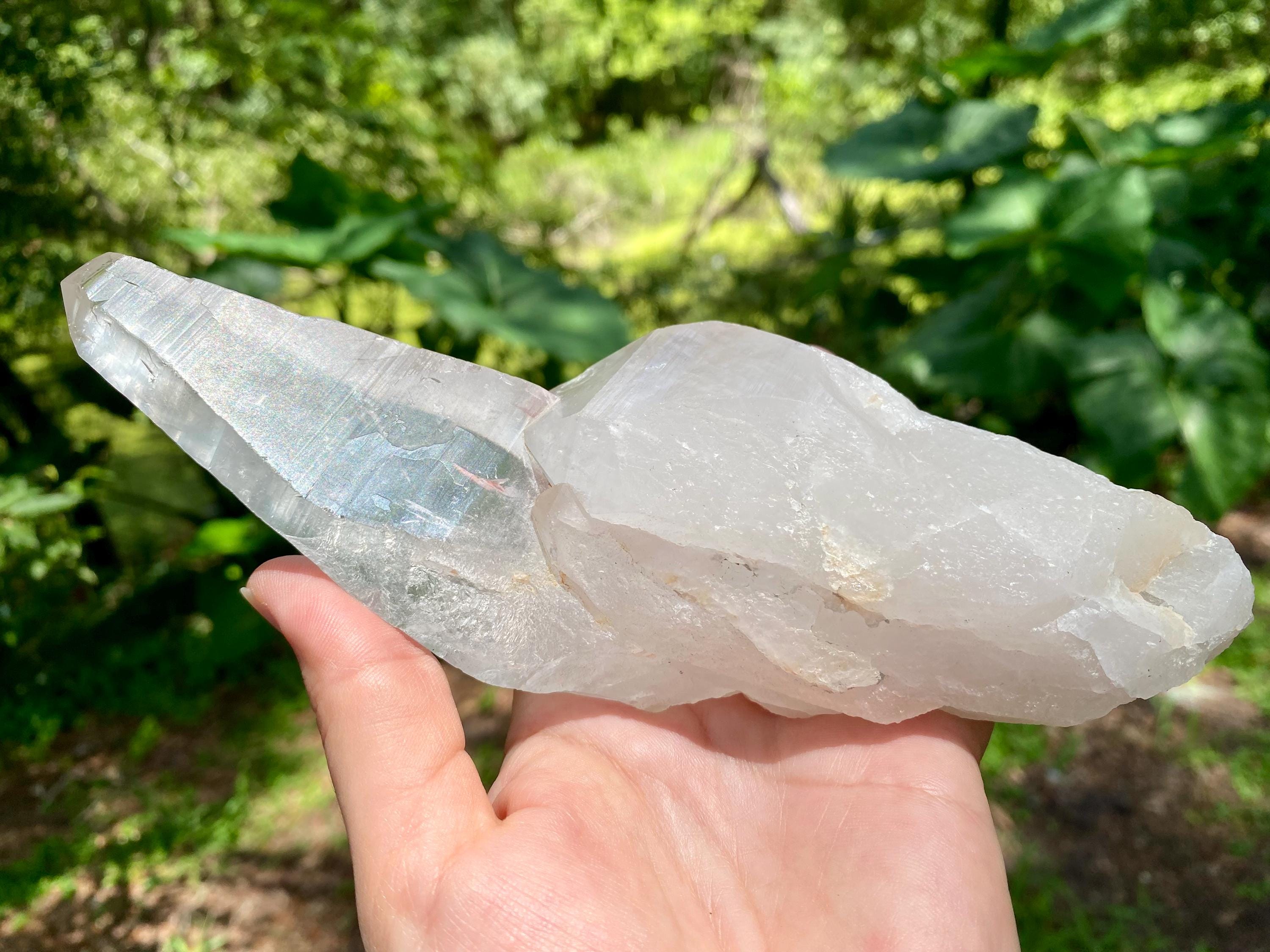 Large Diamantina Quartz Crystal with Record Keepers