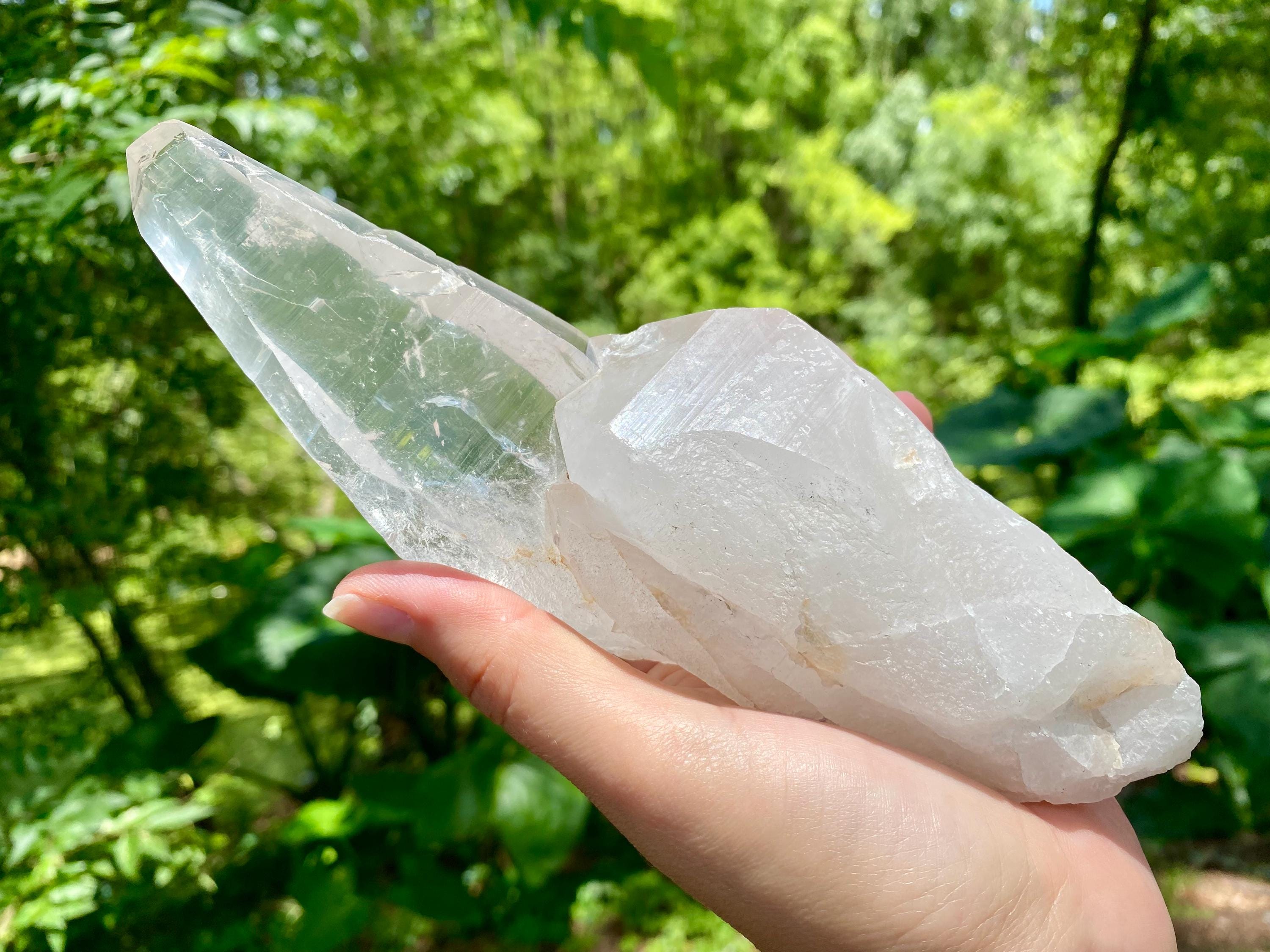Large Diamantina Quartz Crystal with Record Keepers