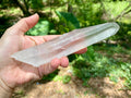 Large Lemurian Quartz Crystal | Healing Point, High Vibration Stone, Meditation & Spiritual Growth, Energy Amplifier.