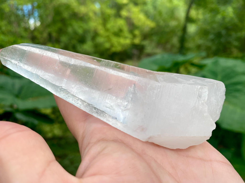 Natural Diamantina Quartz Crystal | Clear Quartz Point, Healing Stone, High Vibration Crystal, Meditation & Energy Amplifier
