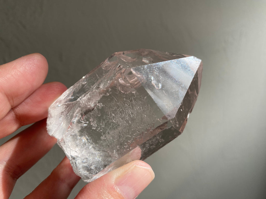 Gorgeous Water Clear Quartz Point.